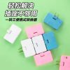 180-Degree Rotating Socket Wireless One-Turn Three-Plug (White) Household Two-Hole Socket Two-Pin Converter
