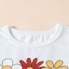Girls' Clothing Children Letter Print Short-sleeve