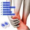 1pair Soft Silicone Gel Lnsoles Men Women TransparentRelieve Foot Pain Heel Lnsoles Foot Massager CareShoe Pad Foot Care Tool
