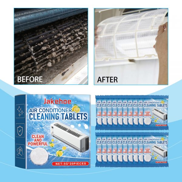 Jakehoe Air Conditioning Cleaning Sheet, Home Air Conditioning Screen Hanging Machine Deep Cleaning Machine To Remove Dust Odor