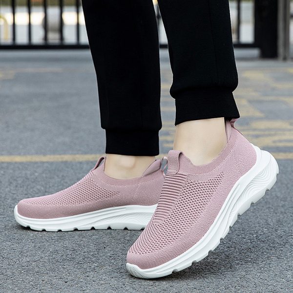 Spring Summer Autumn Elderly Shoes Parent-Child Shoes Slip-On Casual Men's Walking Shoes Classic Style