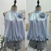 Off shoulder neck vest for women