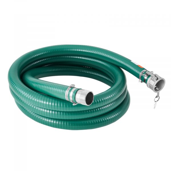 Suction Hose Kit For WaterPump 2 In X 20 Ft Green 50 Ft Blue Hoses