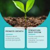 MoonSpry Hydroponic Liquid Fertilizer Lawn Green Leaf Growth Nutrient Solution Plant Concentrate Fertilizer Supplement