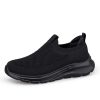 Spring Summer Autumn Elderly Shoes Parent-Child Shoes Slip-On Casual Men's Walking Shoes Classic Style