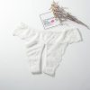 Women's sexy underwear with open crotch lace
