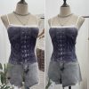 Cowboy print camisole sleeveless top