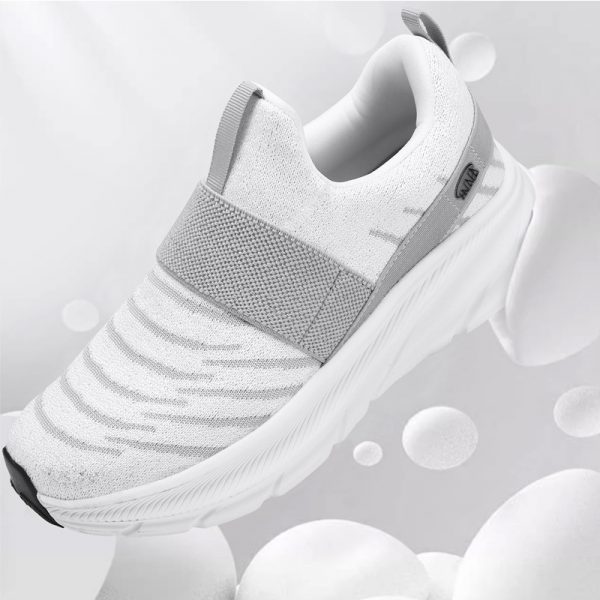 Big Size Women's Shoes, Soft Sole Comfortable Middle-aged and Elderly Walking Shoes, Slip-on Ultra-light Outdoor Sports Shoes