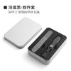 Factory Direct Sale Of Large-Opening Thick-Nail Nail Clippers (Black) With Built-In Splash-Proof Stainless Steel Nail Clippers And Iron Box Sets