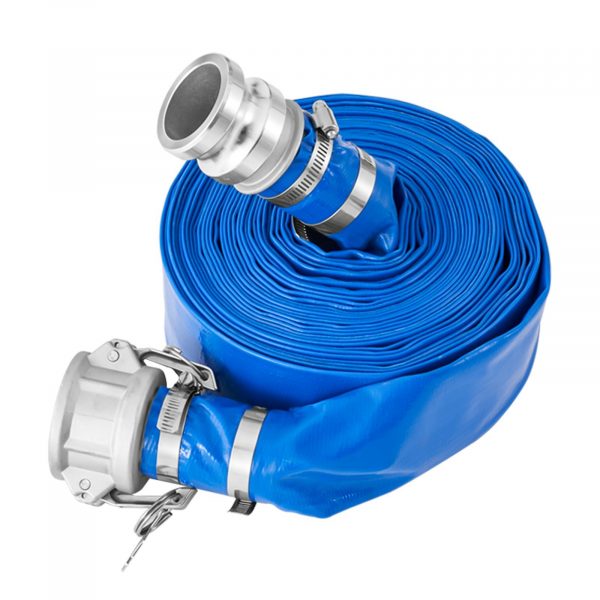 Suction Hose Kit For WaterPump 2 In X 20 Ft Green 50 Ft Blue Hoses