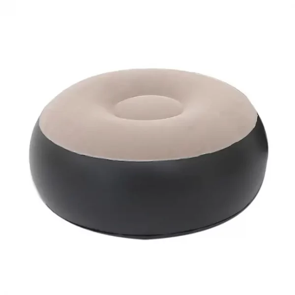 Inflatable Air Mattress Lazy Sofa Deck Chair Comfortable Leg Stool Rest Single Beanbag for home and Outdoor Use