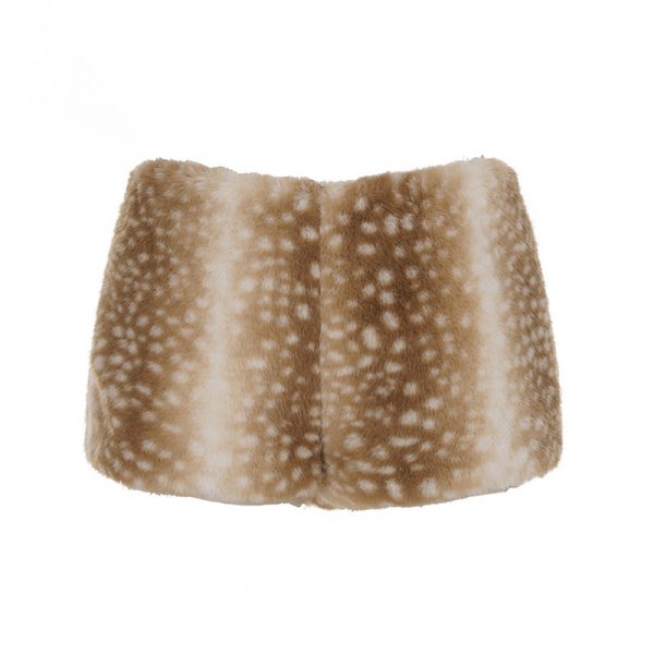 Splicing low waisted spicy girl shorts