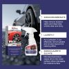 Rayhong Car Wheel Cleaner Car Wheel Wheel Hub Yellow Cleaning Stains Repair Wheel Rust Removal