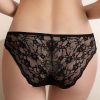 Sexy Women's Underwear Ultra-thin Breathable Lace Plus Size Panties with Cotton Crotch Tummy Control Low Waist Triangle Briefs