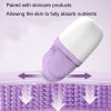 Cold compress device dual head roller 2-in-1 to relieve edema and cool down multifunctional massager delicate