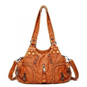 Vintage women's handbag large capacity single shoulder crossbody bag