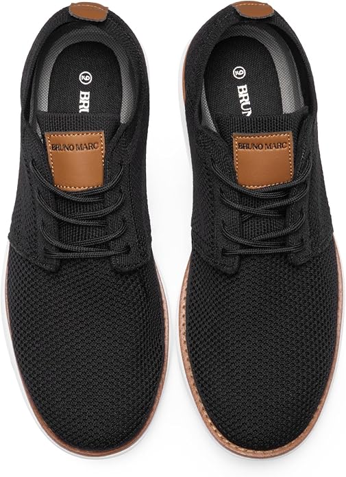 Bruno Marc Men's KnitFlex Breeze Sneakers Oxfords Walking Shoes