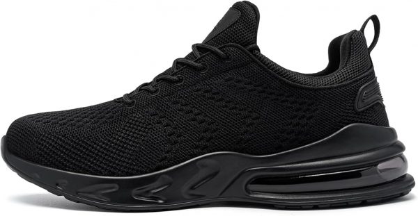 LARNMERN Mens Work Shoes Walking Sneakers