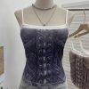 Cowboy print camisole sleeveless top