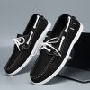 Casual Summer Men's Belted British Style Versatile Loafer Breathable Leisure Work Commuting Lazy Shoes