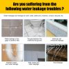 Jaysuing Waterproof Sealant (100g With Brush) Waterproof Sealant For Bathroom And Kitchen Exterior Walls Without Brick-Breaking And Leak Repair Paint