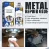 EELHOE Metal Ab Casting Adhesive (50ml)  Metal Repair Agent for Filling Cracks, Sealing Leaks, Quick-Drying Cracks and High-Temperature Resistant Welding