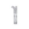 Crown Diamond Ring Luxury And Stylish Moissanite Silver Ring