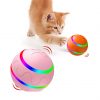 Pet New Cat Wicked Ball Toy Intelligent Ball USB Cat Toys Self Rotating Ball Automatic Rotation Ball