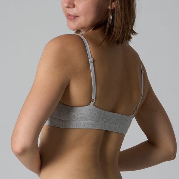 Cotton Scoop Bralette Comfortable Home Underwear Seamless Wireless Soft