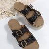 Women's slippers for outdoor wear in summer, forest-style retro thick-soled hemp rope lazy casual sandals