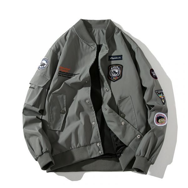 Winter New Arrival Air Force MA1 Pilot Jacket Women's Cotton-Padded Thickened Outerwear Multi-Label Embroidered Baseball Jacket Men