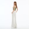Women's Pure Desire Versatile Waist-Slimming Flared Casual Trousers Floor-Length Pants