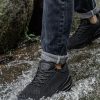 LARNMERN Mens Work Shoes Walking Sneakers