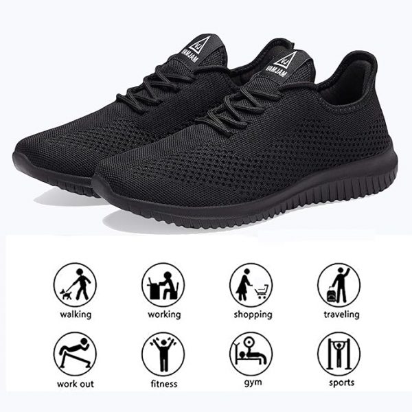 VAMJAM Men's Running Shoes Walking Shoes Fashion Sneakers Sports Shoes