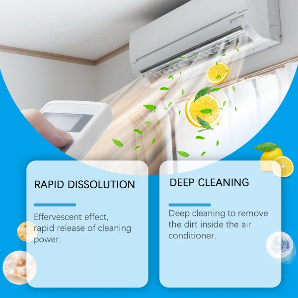 Jakehoe Air Conditioning Cleaning Sheet, Home Air Conditioning Screen Hanging Machine Deep Cleaning Machine To Remove Dust Odor