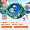 Suction Hose Kit For WaterPump 2 In X 20 Ft Green 50 Ft Blue Hoses