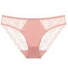 Sexy Women's Underwear Ultra-thin Breathable Lace Plus Size Panties with Cotton Crotch Tummy Control Low Waist Triangle Briefs