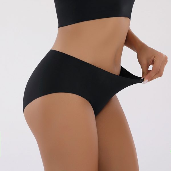 Underwear Women's Mid-Waist Hip-Lifting Breathable Ladies' Briefs