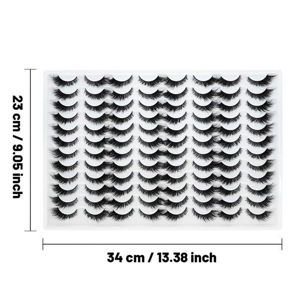 3D False Eyelashes Are Multi-layered, Realistic, Soft And Comfortable