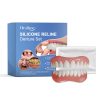 Silicone Resin Denture Set, Enhance Smile Appearance Comfortable Material Denture Beauty Care