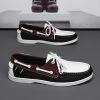 Casual Summer Men's Belted British Style Versatile Loafer Breathable Leisure Work Commuting Lazy Shoes