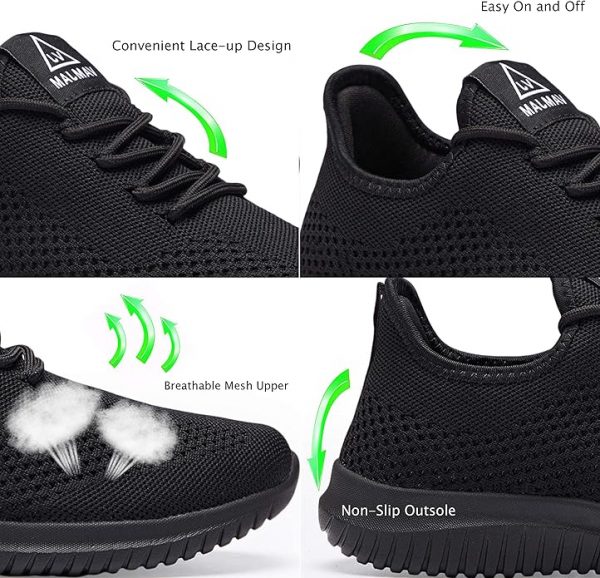 VAMJAM Men's Running Shoes Walking Shoes Fashion Sneakers Sports Shoes