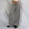Straight leg wide leg long athletic sweatpants for women