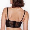Thin Mesh Lace Bra Large Chest Minimizer Shapewear Boned Underwear