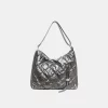 Quilted Nylon Travel Bag