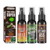 Jue-Fish Stinky Fart Spray (Set) April Fool's Day Prank Liquid Toy Parody Stinky Entertainment Poop Hell Bomb Smell