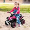 Toddler Push Car Foot-to-Floor 4 Wheels Music Light For Kids 18-36 Months
