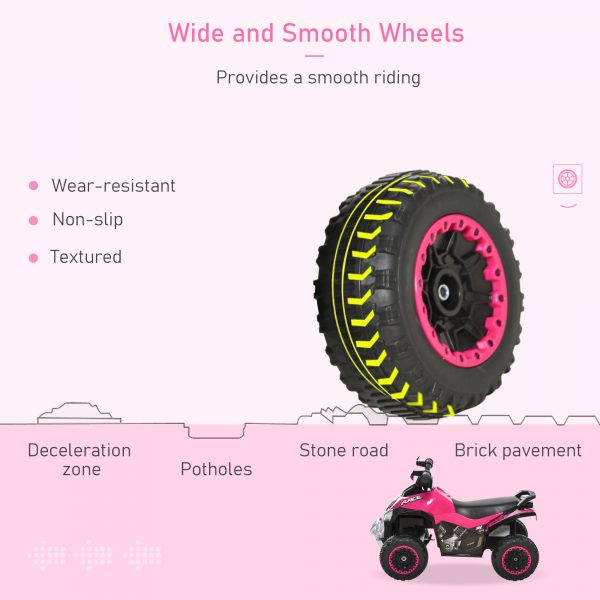 Toddler Push Car Foot-to-Floor 4 Wheels Music Light For Kids 18-36 Months