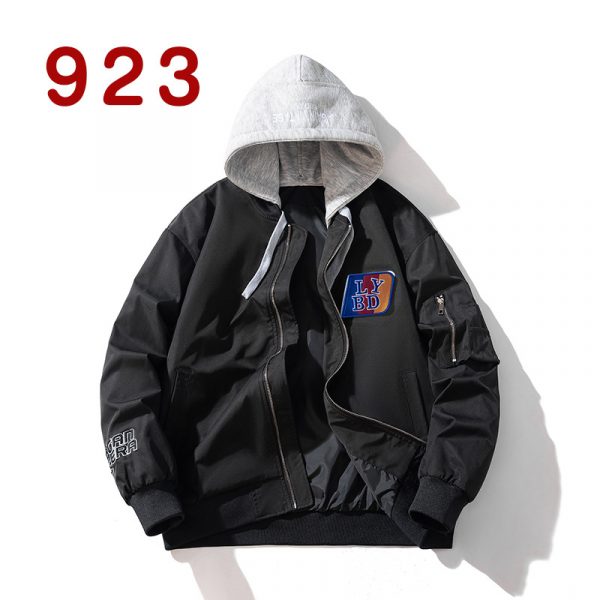 Autumn and Winter American Casual Embroidered Cotton Jacket for Men and Women, Loose Thick Baseball Padded Coat Trendy Outerwear