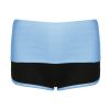 Sporty style contrasting color spicy girl low waist shorts